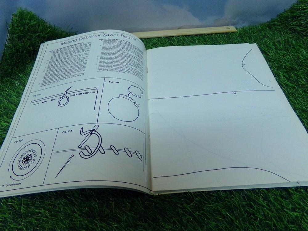 CABBAGE PATCH xavier roberts PATTERNS FOR MAKING DEBONAIR BEAR AND CLOTHES