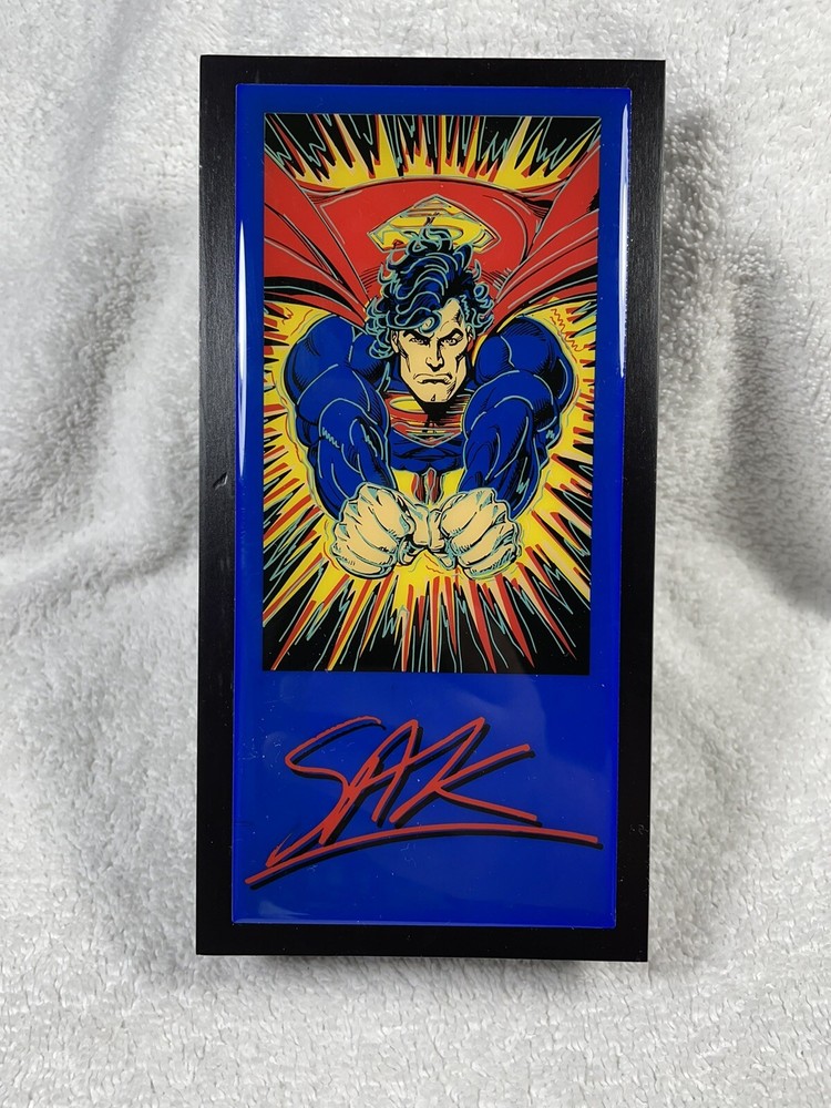 SAK Stephen Kaufmann "SUPERMAN - BURST" Limited Edition Wrist Watch SIGNED & NO.