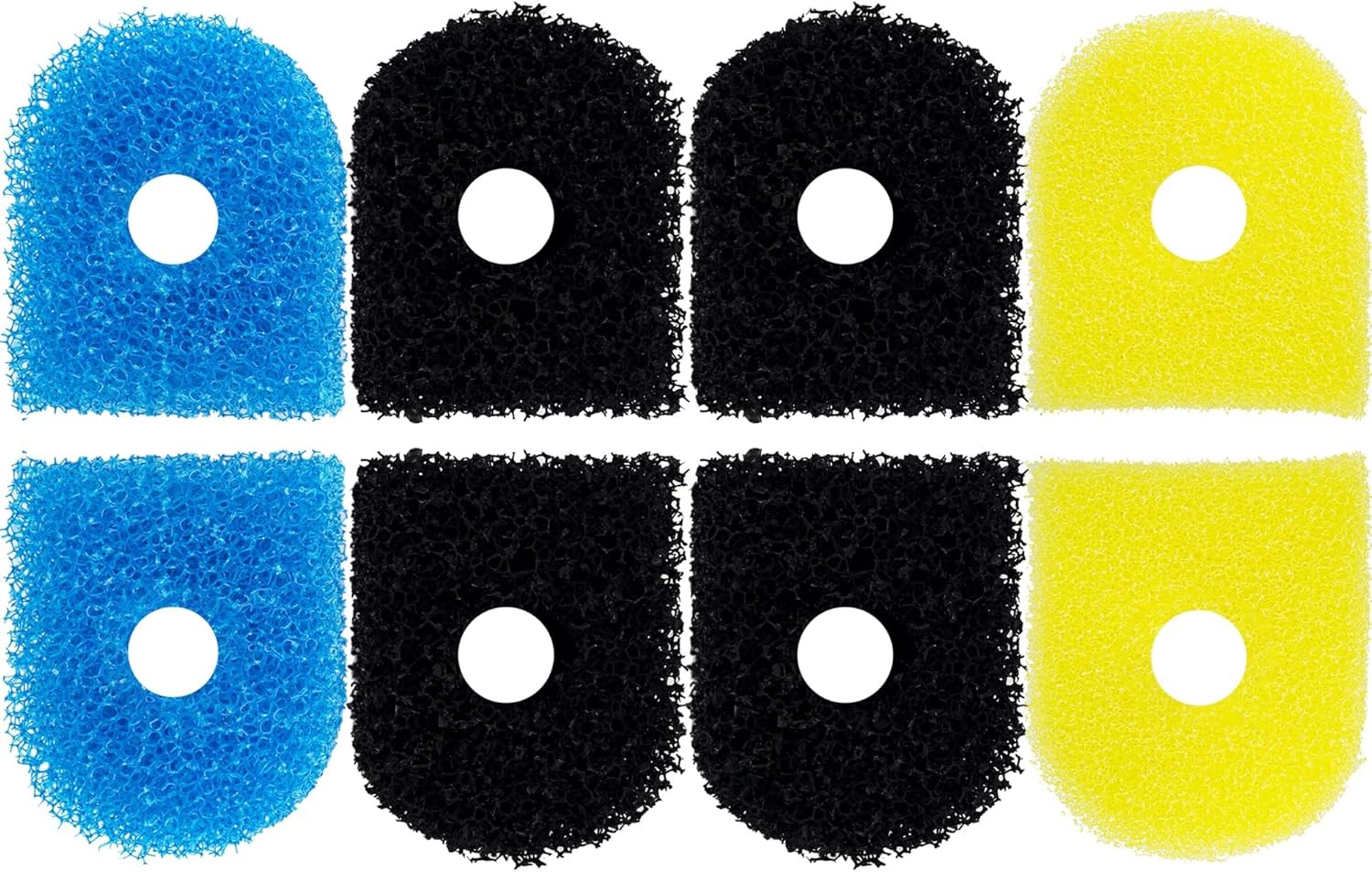 8 Pack Replacement Filter Sponges Compatible with Kulife Aquarium Filters, 2...