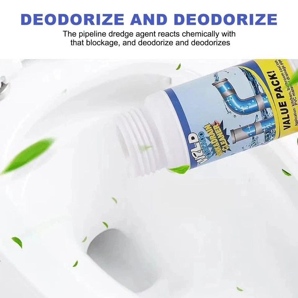 Wild Tornado Powerful Sink Drain Cleaner High Efficiency Clogging Cleaner***