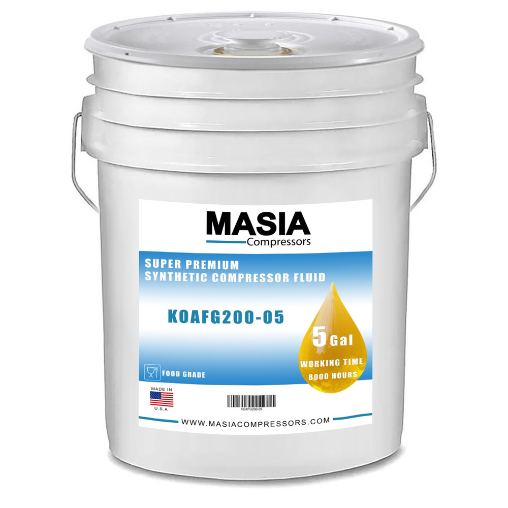 02250196-470 FG Lubricant for Compressor Compatible with Sullair - 5 gal