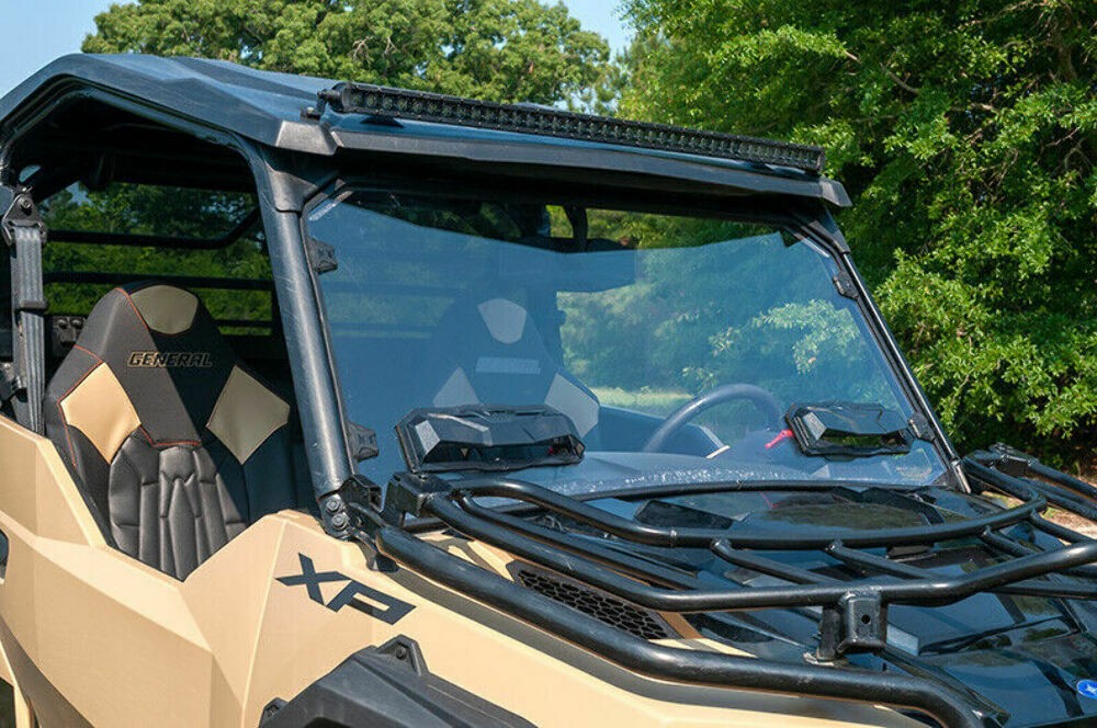 Polaris General XP 4 1000 Front Windshield Versa-Vent Scratch Resistant 2016-25