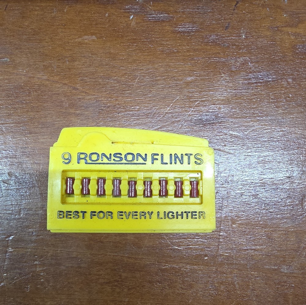 LIGHTER FLINTS, By Ronson