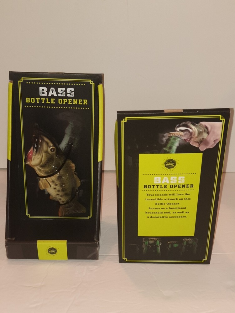 (1) Bass Bottle Opener - FAST FREE SHIPPING!!!!!