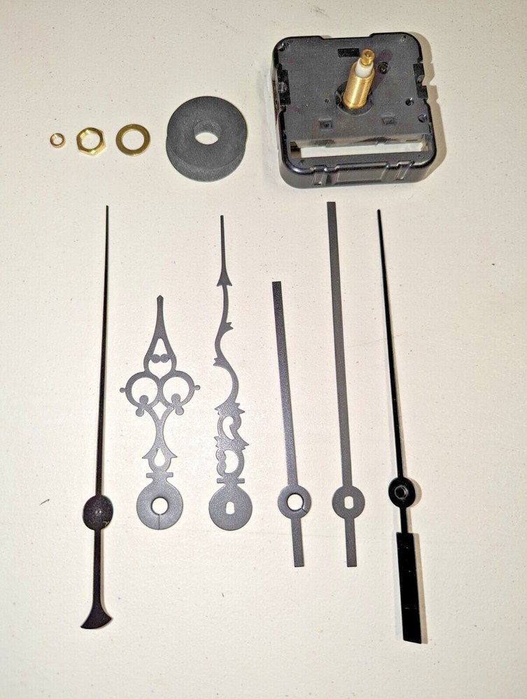 Seiko (SKP) Mini Quartz Clock Movement & Hands Set