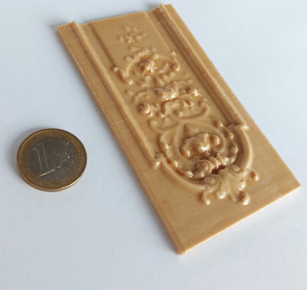 RMS Olympic/Titanic 1st Class Lounge Column panel design C - 1/4 Scale