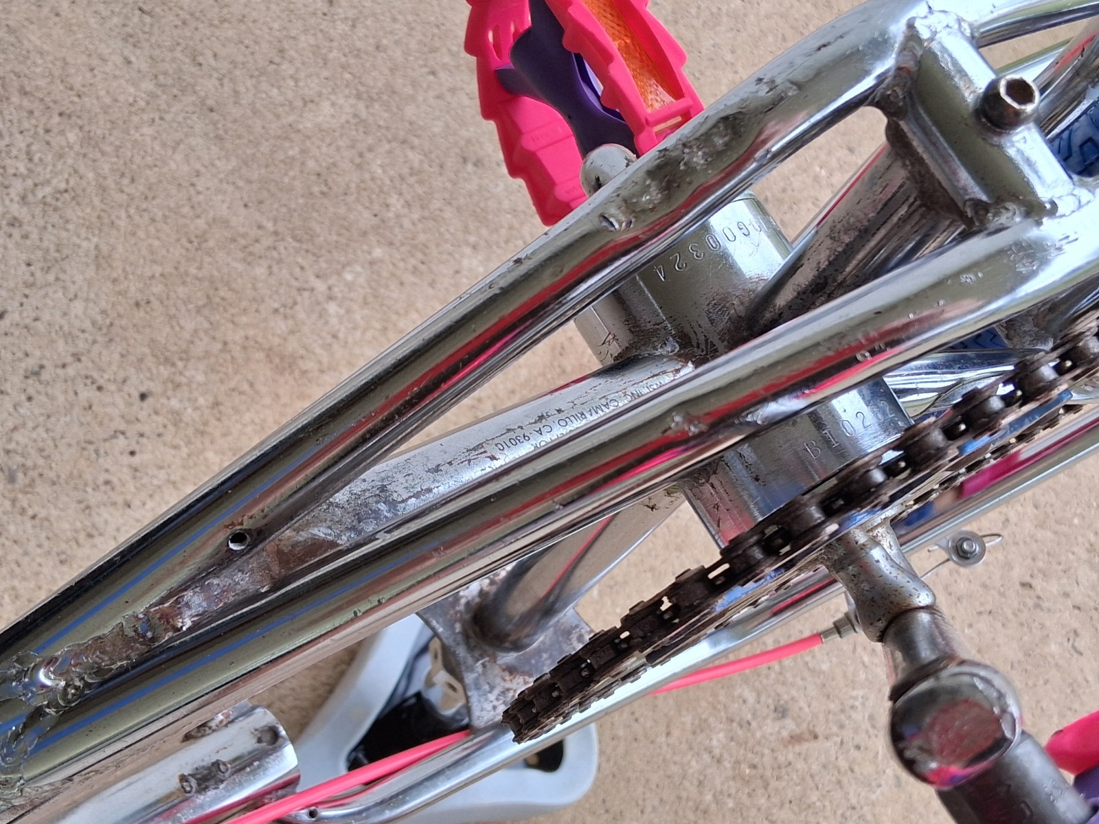 Vintage Diamond Back Tailwhip Chromoly full custom build Survivor