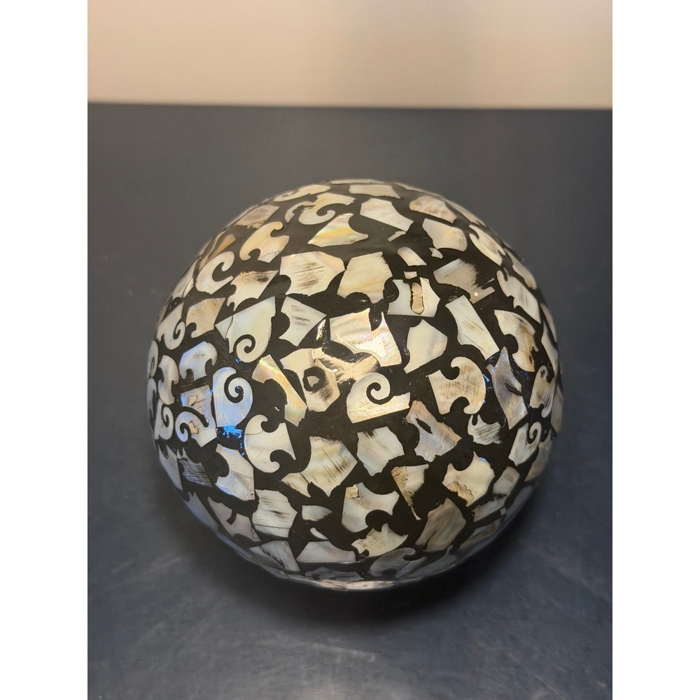 Pier 1 Imports Abalone Shell Sphere Orb Ball