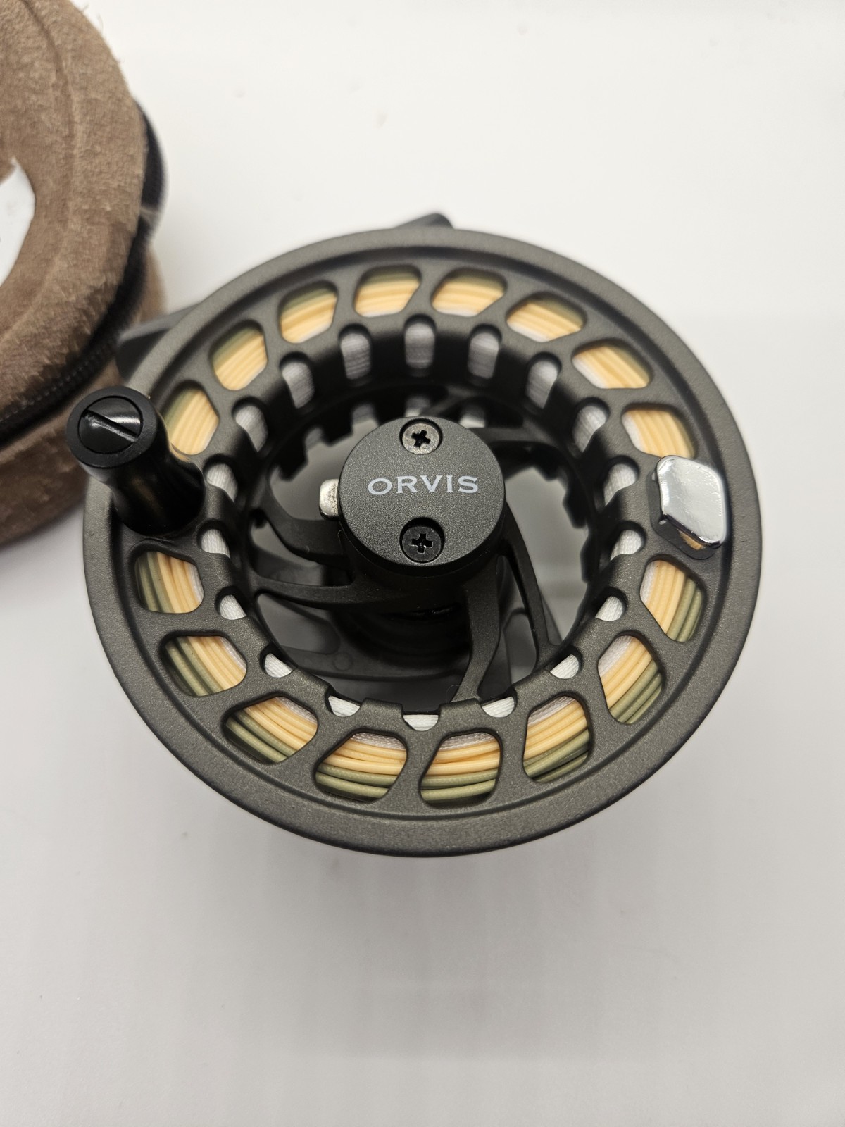Orvis Clearwater II Fly Fishing Reel w/ Pouch 5wt New With Bag And Line