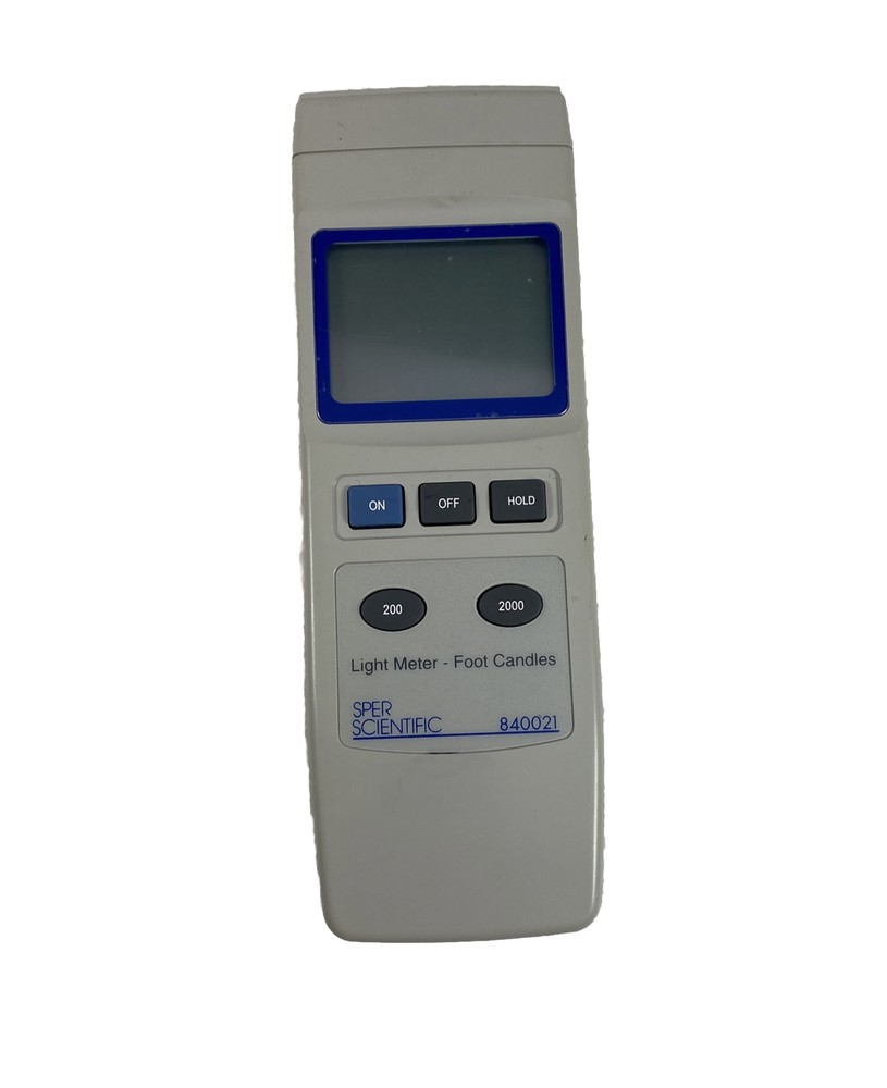 Sper Scientific 840021 Basic Light Meter No Attachment