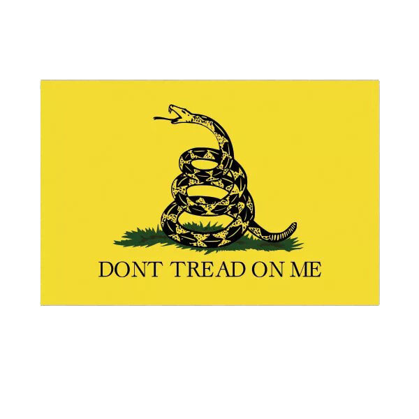 Gadsden Flag Sticker Decal