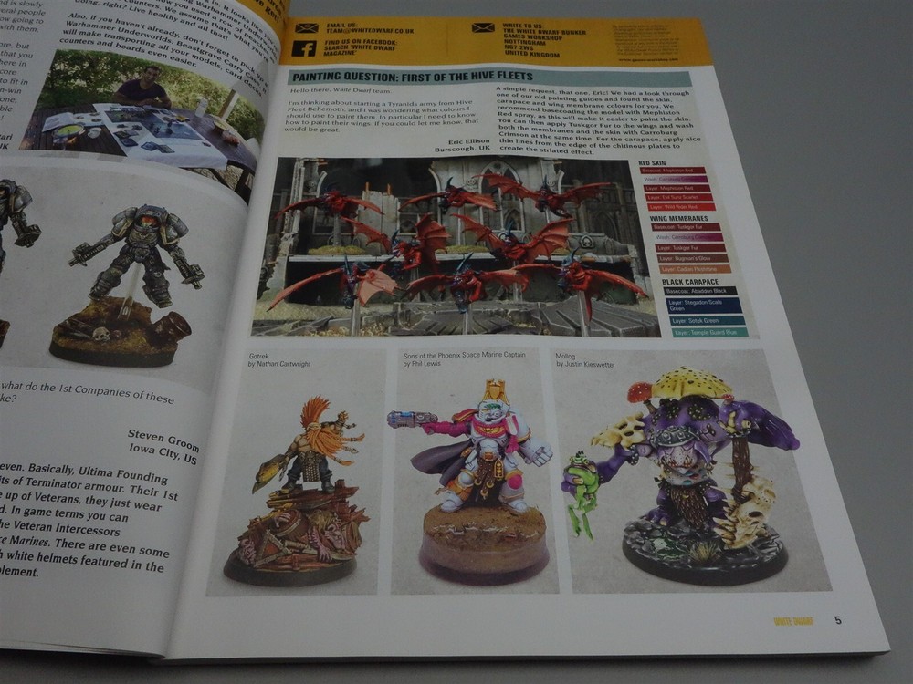White Dwarf: 452 Subscriber Cover (Games Workshop)