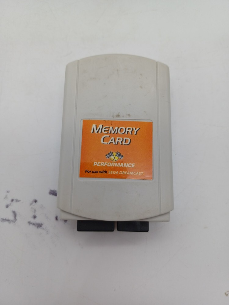 Sega Dreamcast Memory Card.