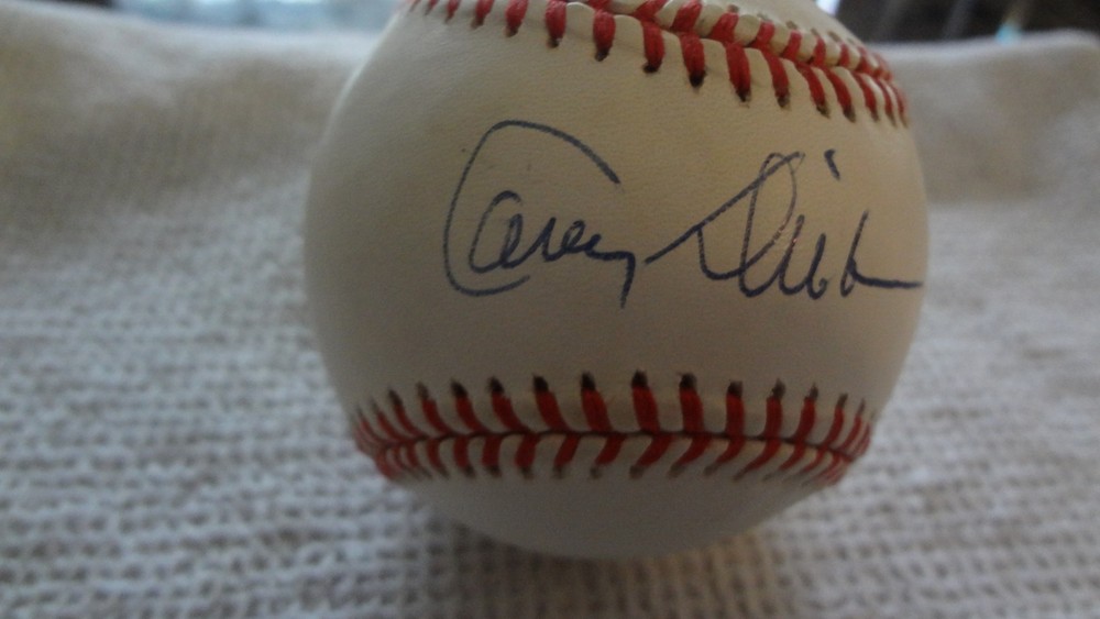 LARRY DIERKER AUTOGRAPHED BASEBALL