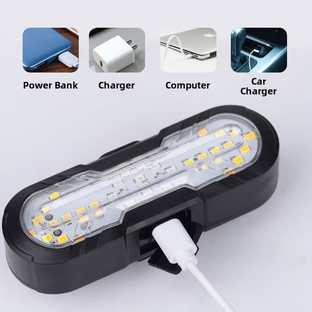 Wireless Remote Control Turn Signal Light with Long Battery and Type C Charging