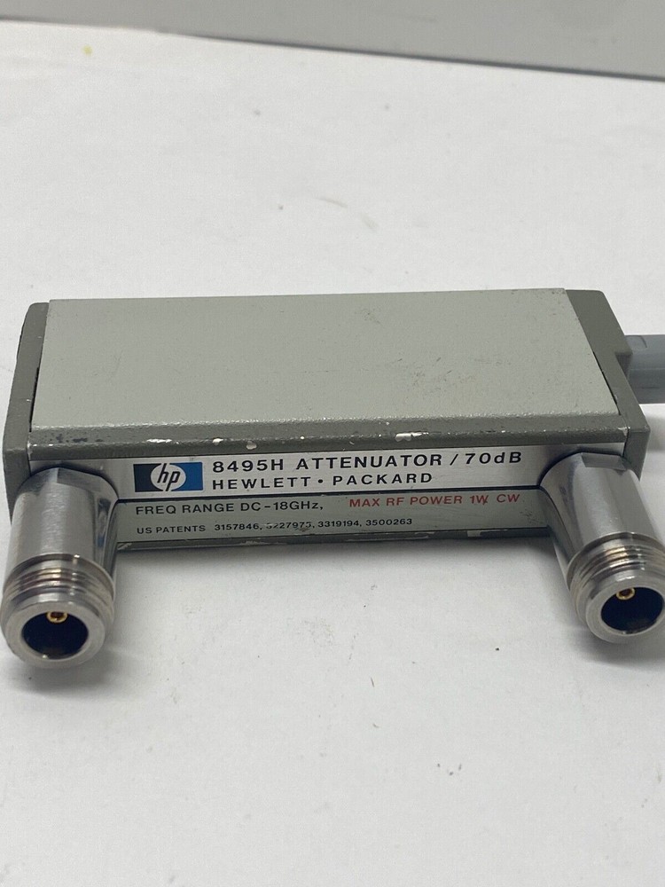 Agilent 8495H Programmable Step Attenuator, 18 GHz, 0-70 dB