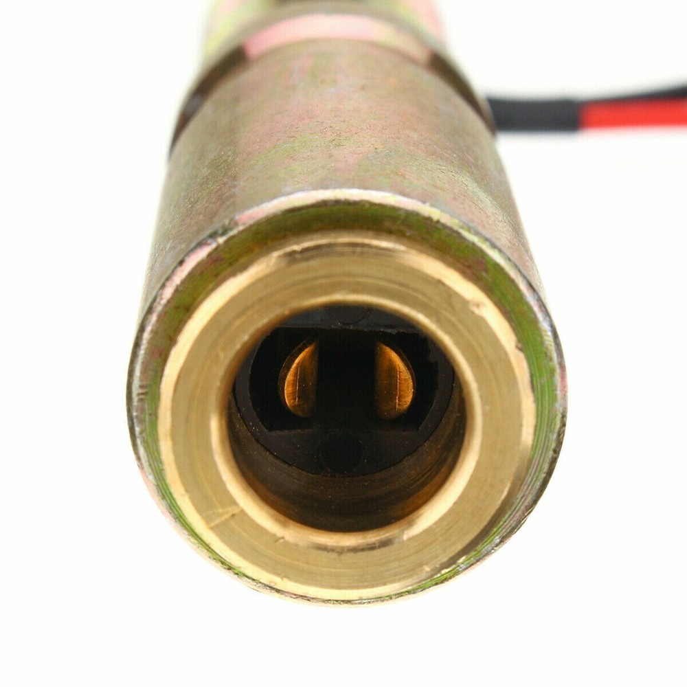 2X Led Rotating Amber Beacon Flexible Din Pole Thread Mount Warning Lights #A