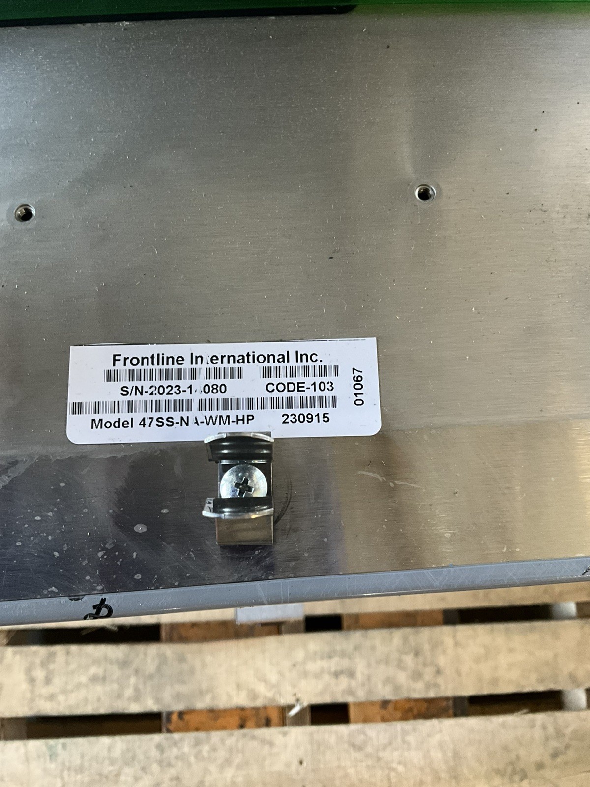 2023 Frontline International 47SS Grease Caddy Heated Grease Oil Filter 47 gal