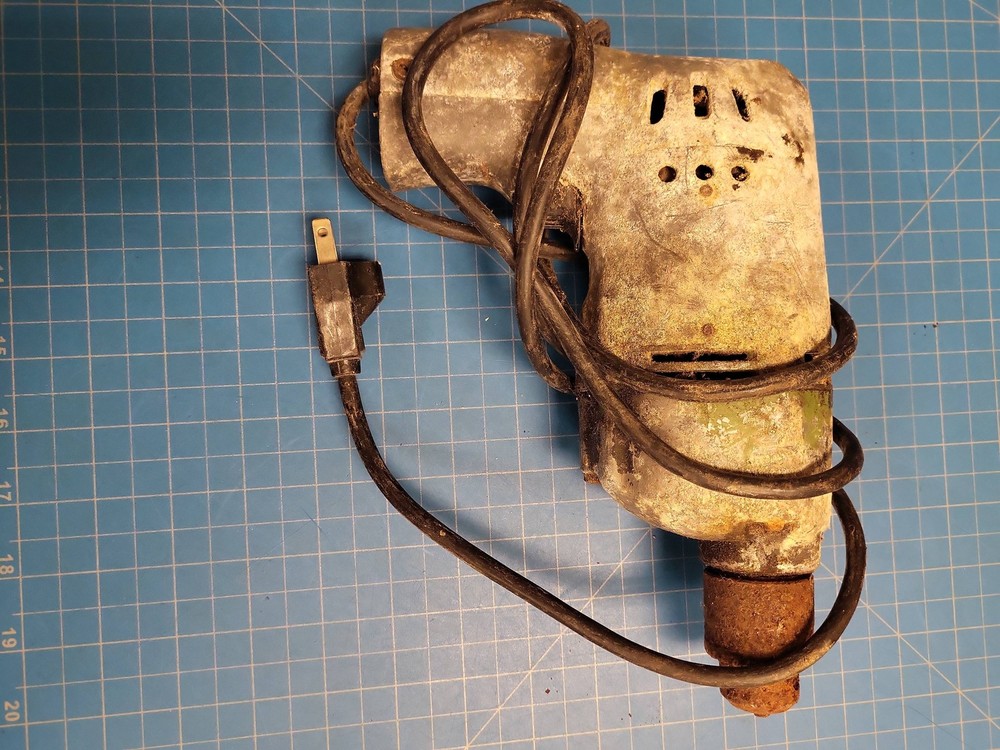 Vintage Angle Head Drill Power Tool Right Angle Drill Attachment Tool