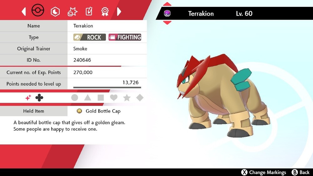 ✨Shiny✨ Terrakion For Sword & Shield