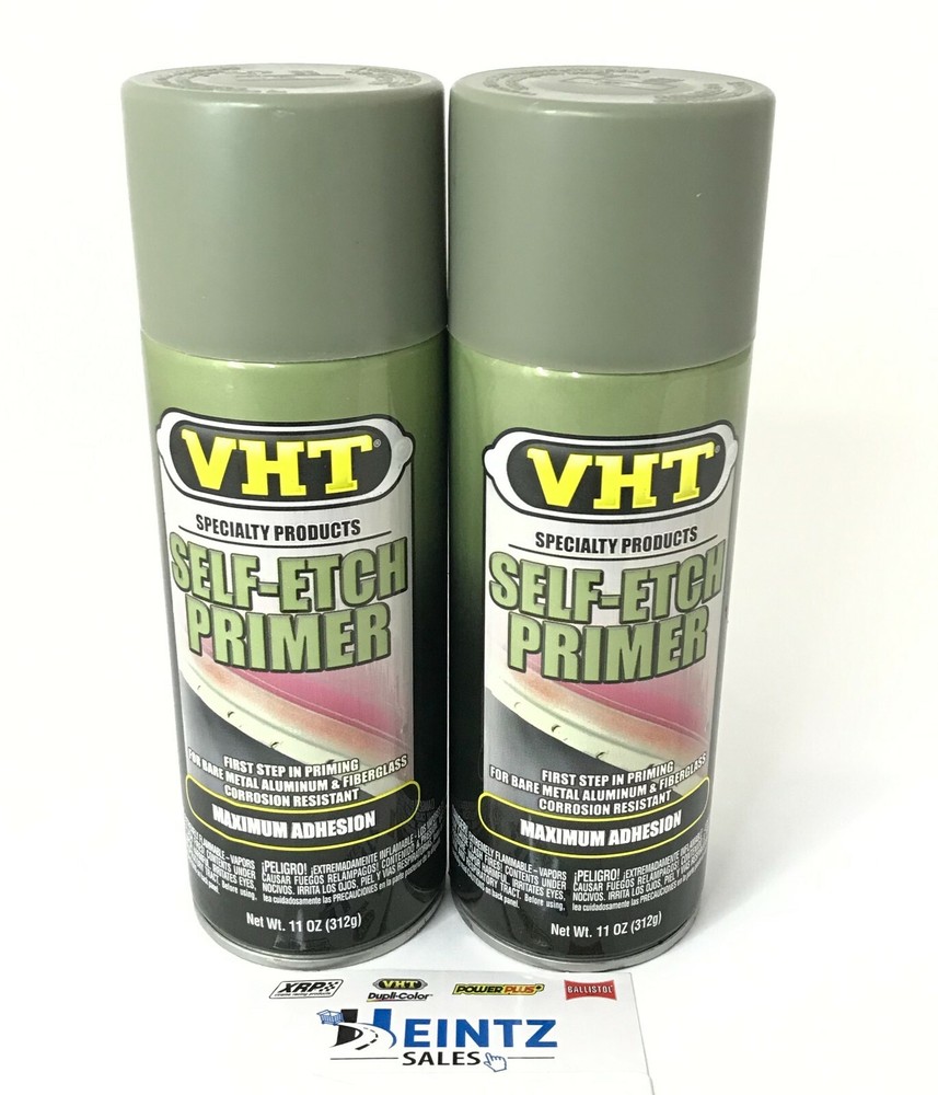 VHT SP307-2 PACK High Performance Self-Etching Primer - Fast Drying - 11 oz
