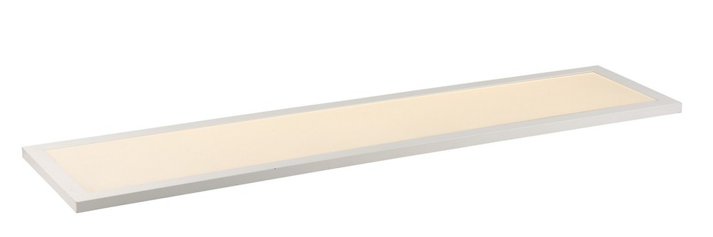 Maxim Sky 11.75" Semi-Flush Mount - White 1-Light