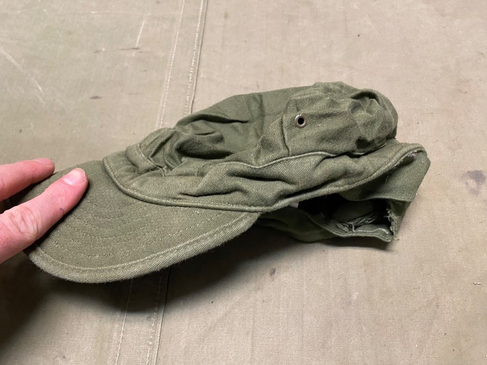 ORIGINAL POST WWII US ARMY COMBAT FIELD UTILITY FIELD CAP-SMALL 6 7/8TH