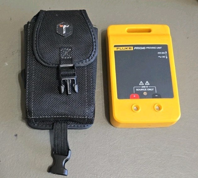 Fluke PRV240 Proving Unit With Protective Belt Clip Case