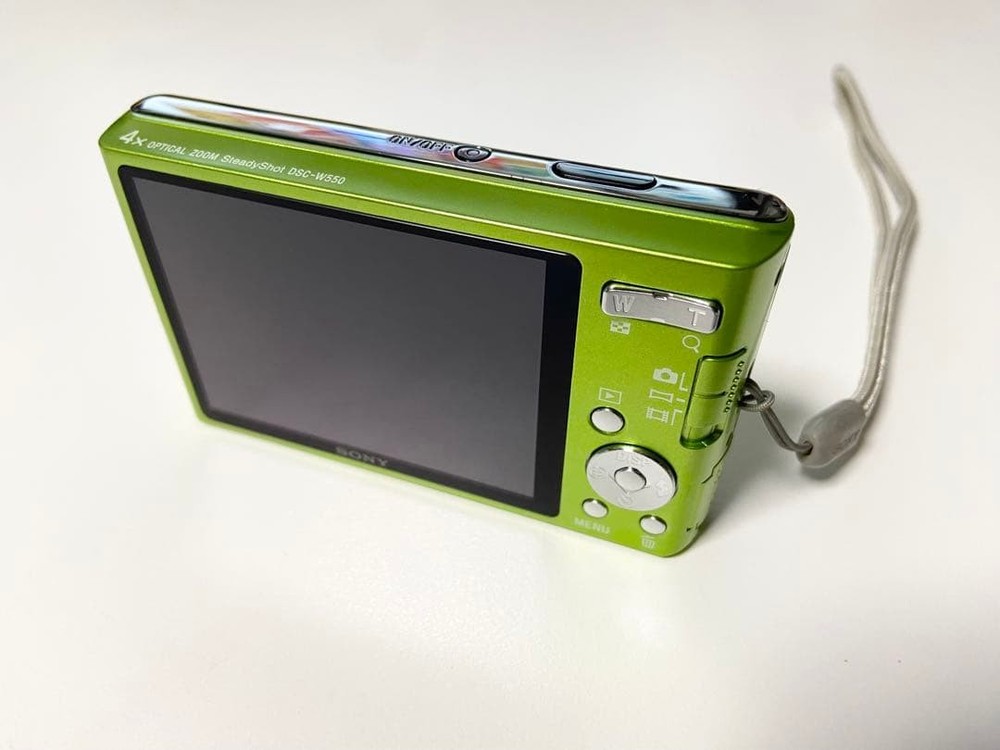 SONY Cyber-shot DSC-W320 Green Compact Digital Camera Excellent Condition