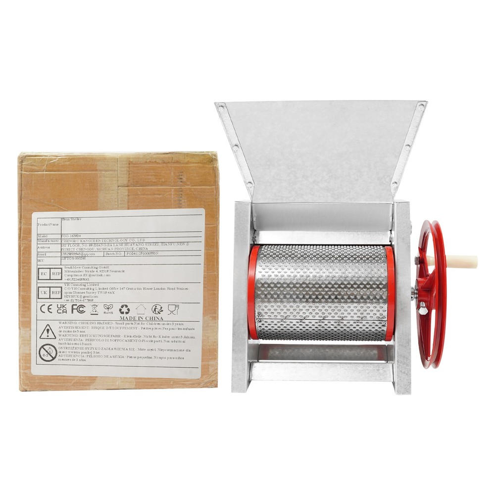 Manual Coffee Bean Peeling Machine Hand Crank Coffee Bean Shelling Machine
