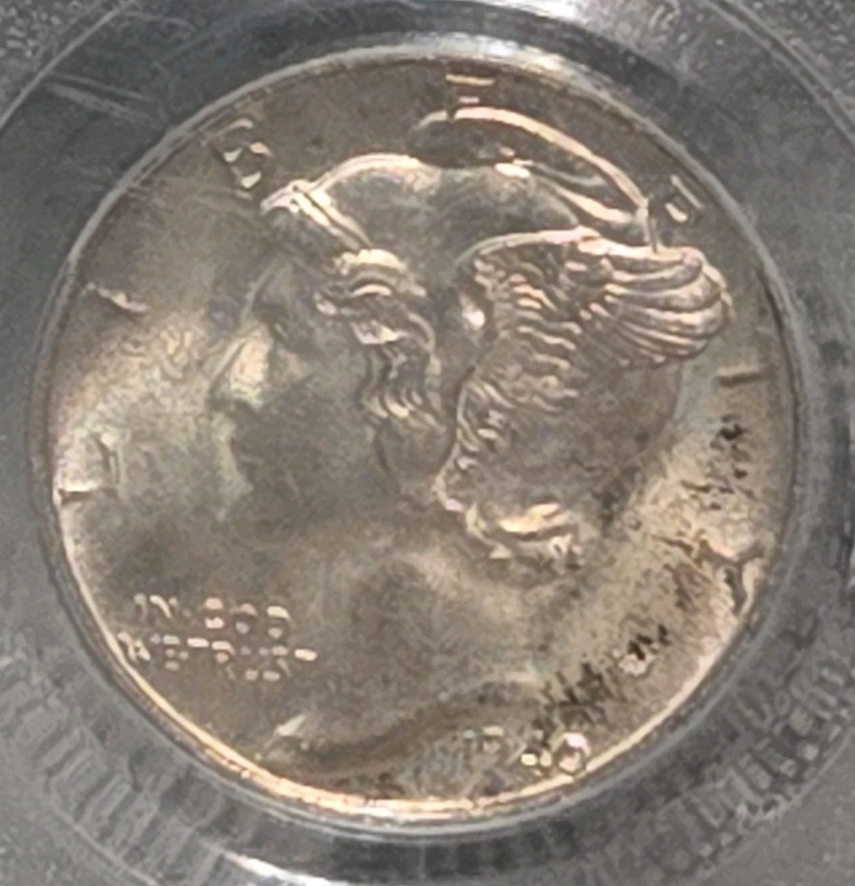 1940 S Mercury Dime PCGS MS65