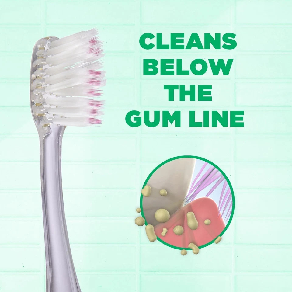Technique Deep Clean Sensitive Toothbrush, Compact Head & Ultra Soft Tapered Bri