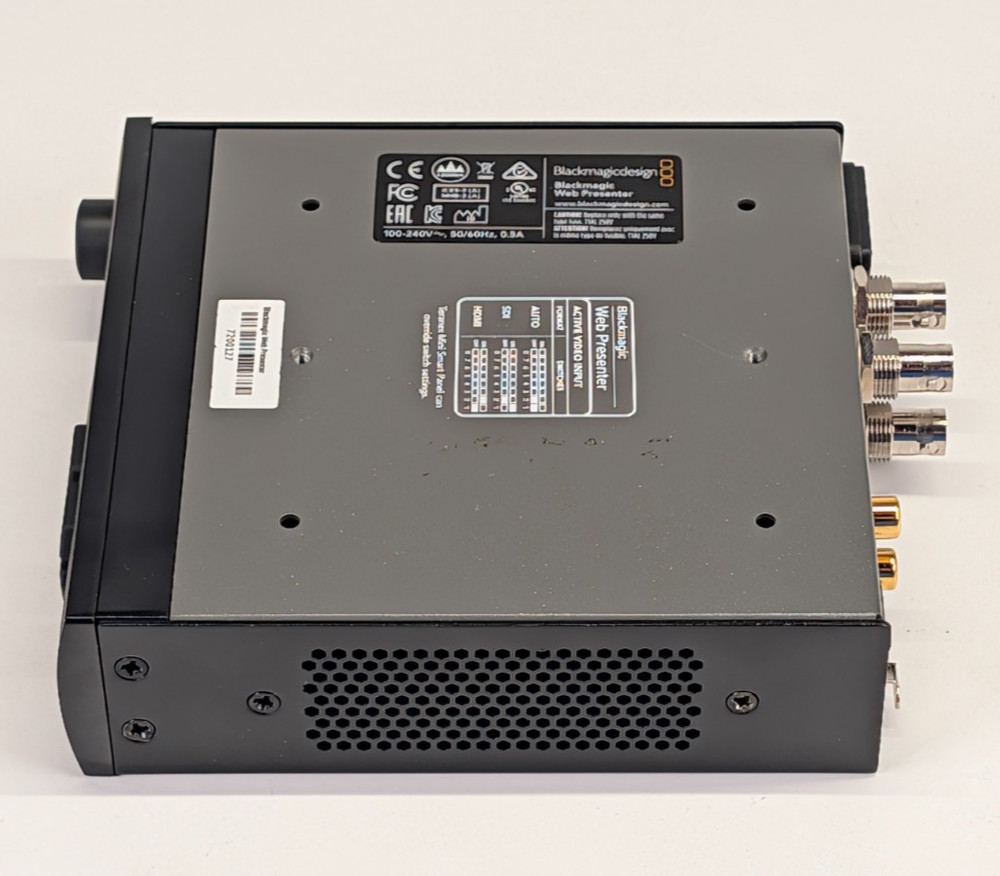 Blackmagic Web Presenter w/ Smart Panel Firmware v 4.2.1 Tested