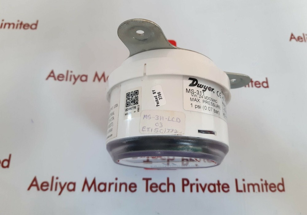 Dwyer ms-311 magnesense digital pressure transmitter gauge