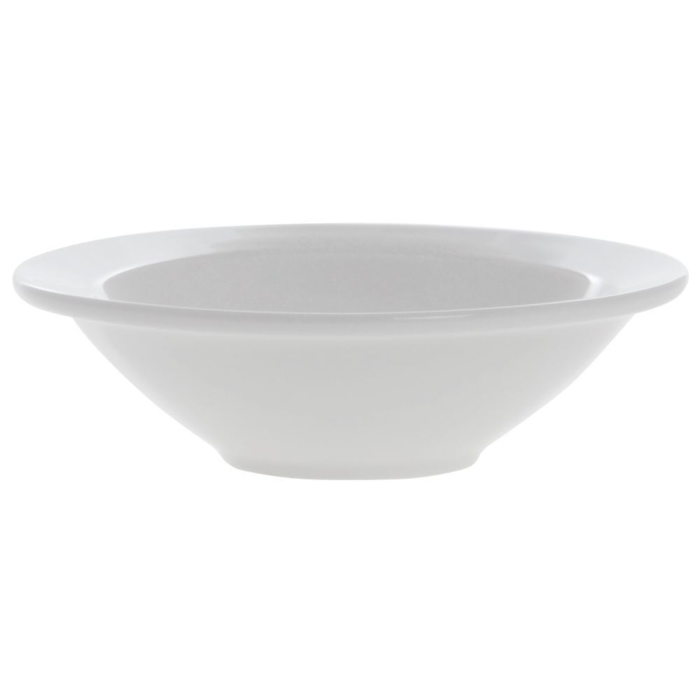 World Tableware 840-320-020 Classic Plain Bright White China - Grapefruit Bowl,