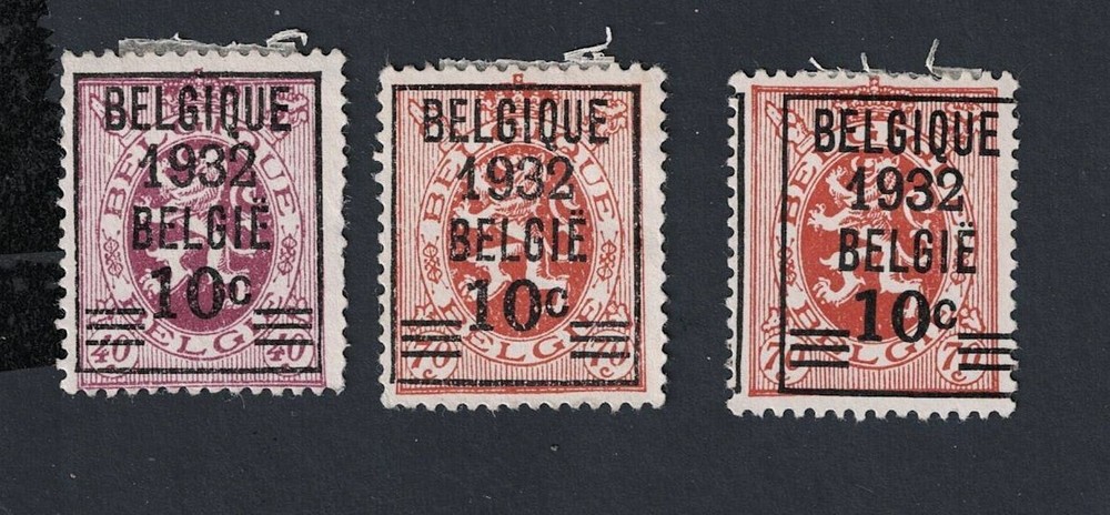  MINT BELGIUM STAMPS    VARIOUS OVERPRINT ISSUES----------------------------102