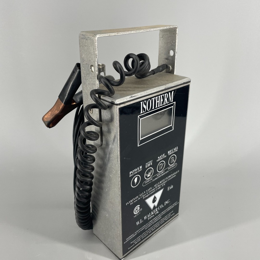 W.L. Walker Isotherm Digital Thermometer With Cable and Probe