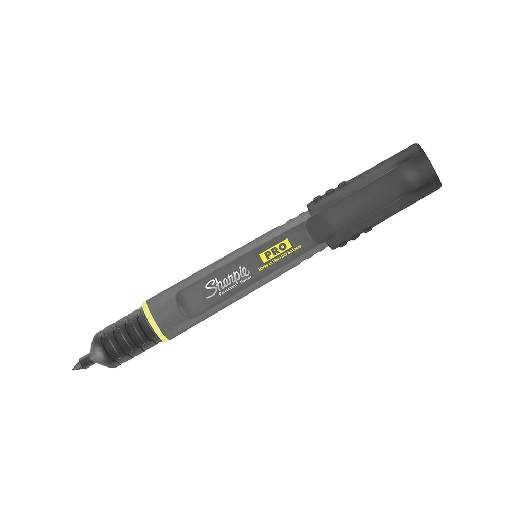 Permanent Marker, Fine Point, Black, 12 Count (2017818)
