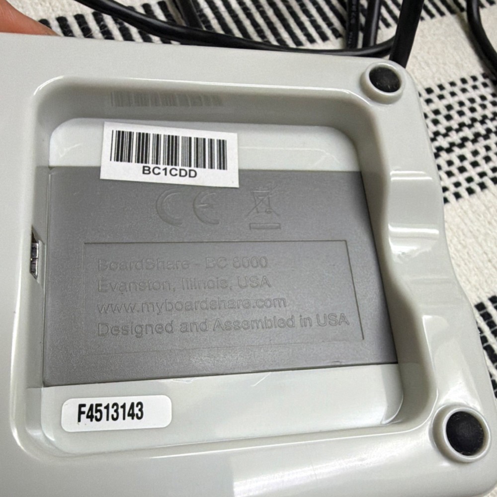 BoardShare BC 8000 Interactive Presentation System, Model BC 8000, MPN BC1CDD