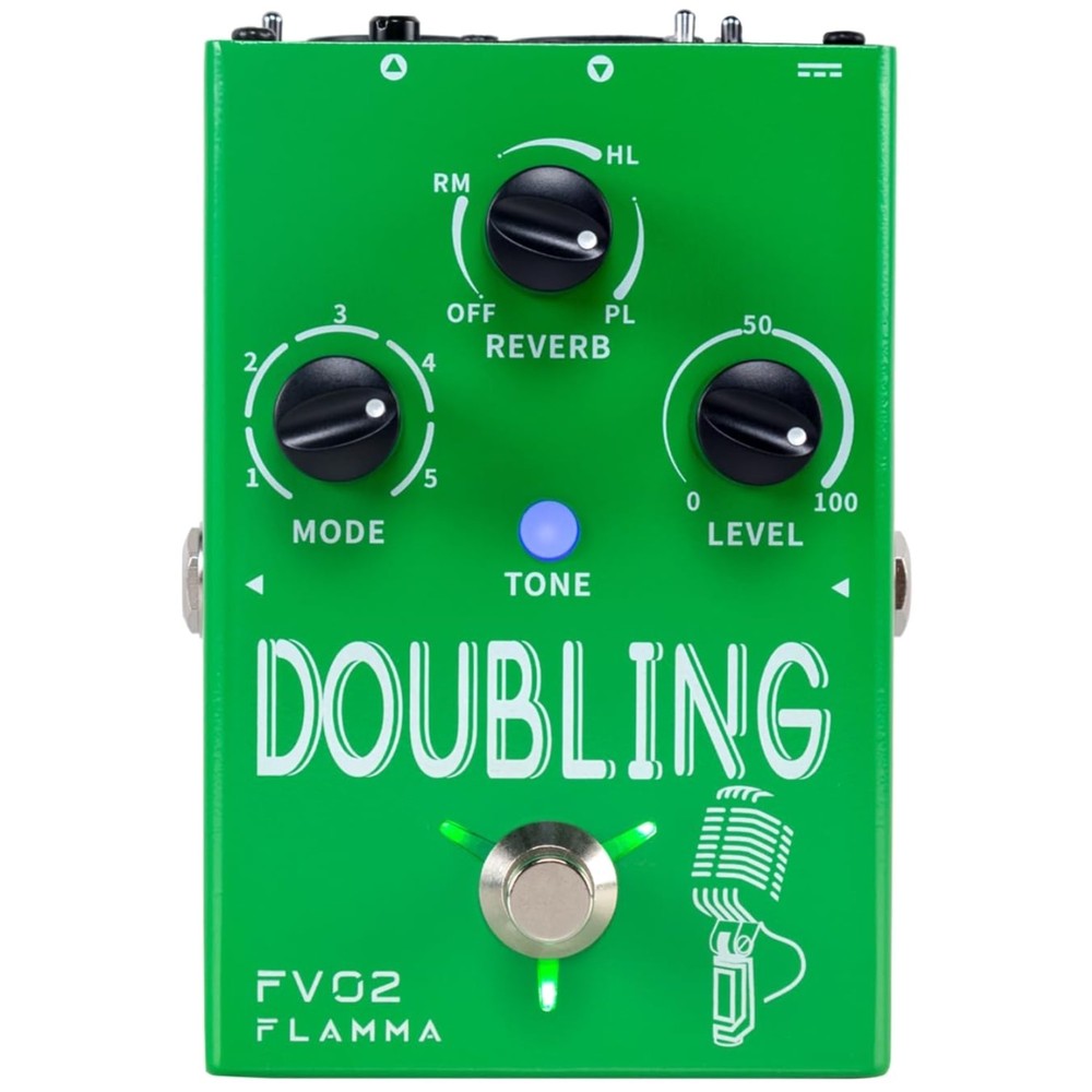 Vocal Processor Effects Pedal Stompbox Mic Amplifier