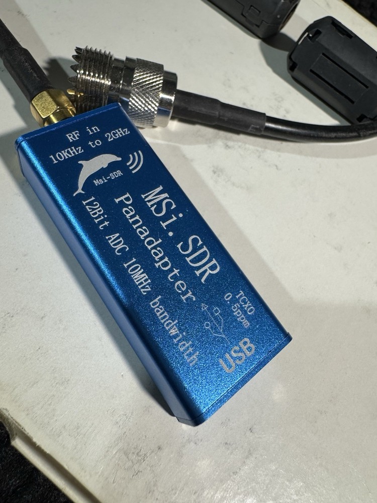 MSI.SDR 10kHz - 2GHz Panadapter panoramic spectrum module sets SDR Receiver