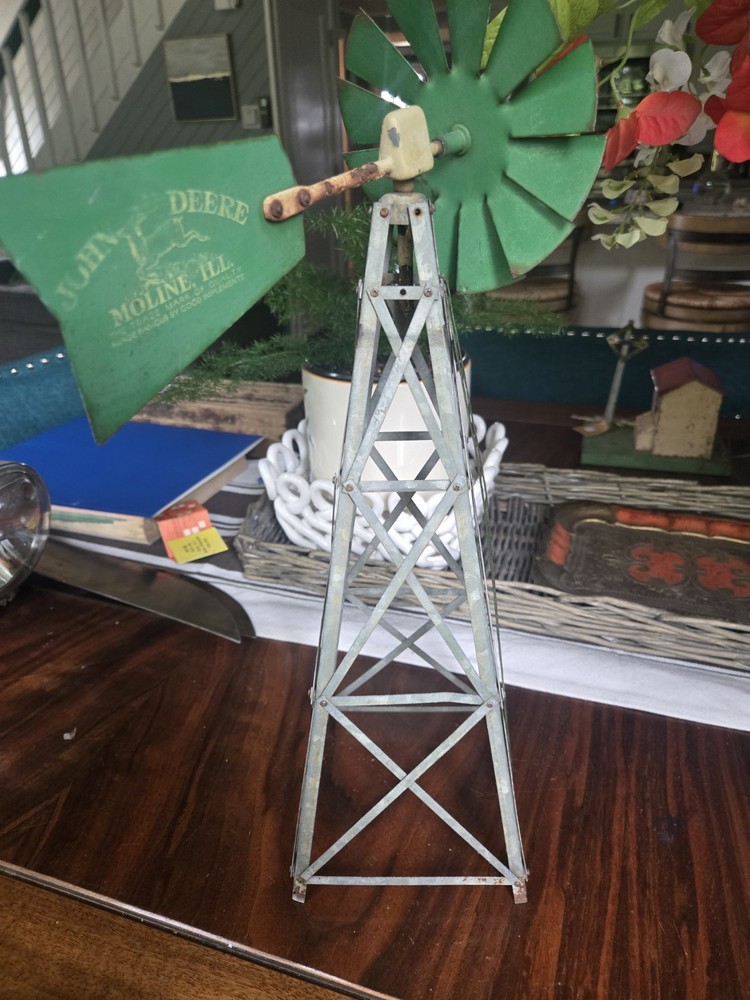 Windmill Salesman Sample John Deere