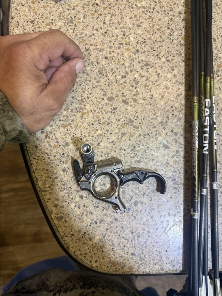 TruBall Abyss Flex Thumb Trigger Handle Quick Silver Finish