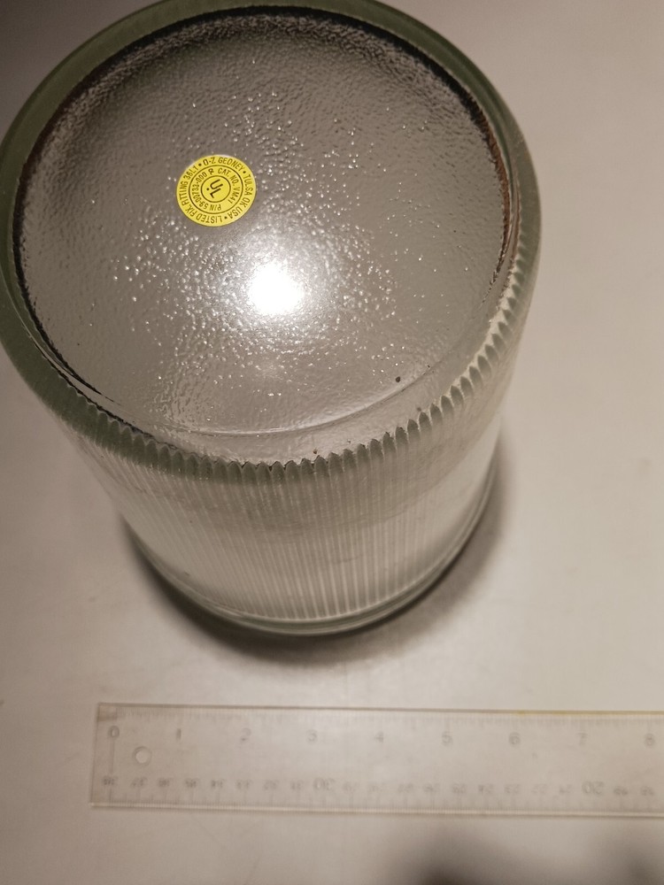 O-Z / GEDNEY VM41 REPLACEMENT GLOBE, TEMPERED GLASS