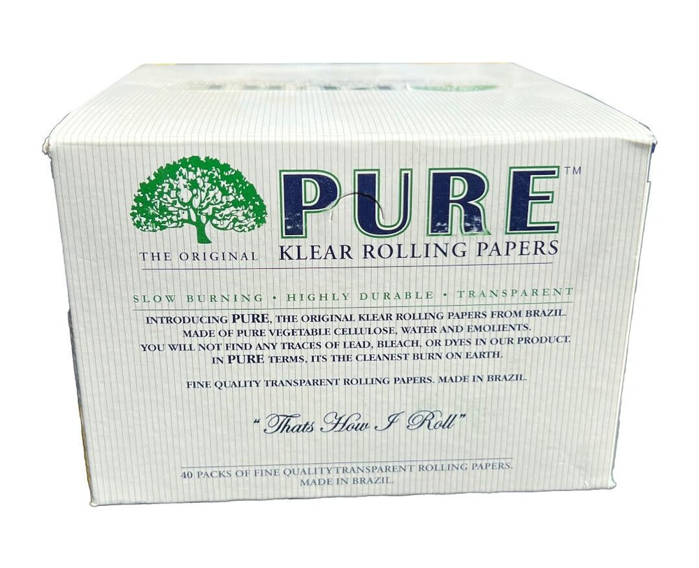 Rolling Papers / Pure Klear Transparent 40 Packs