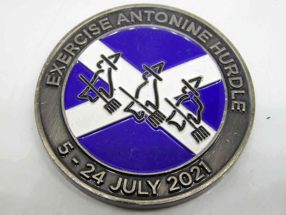 SOF EXERCISE ANTONINE HURDLE CHALLENGE COIN