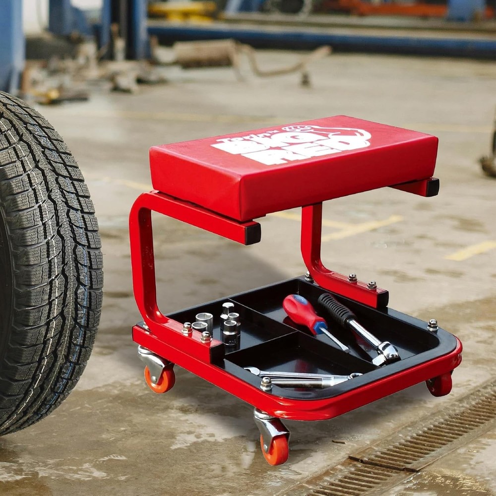 Garage Creeper Rolling Seat Stool