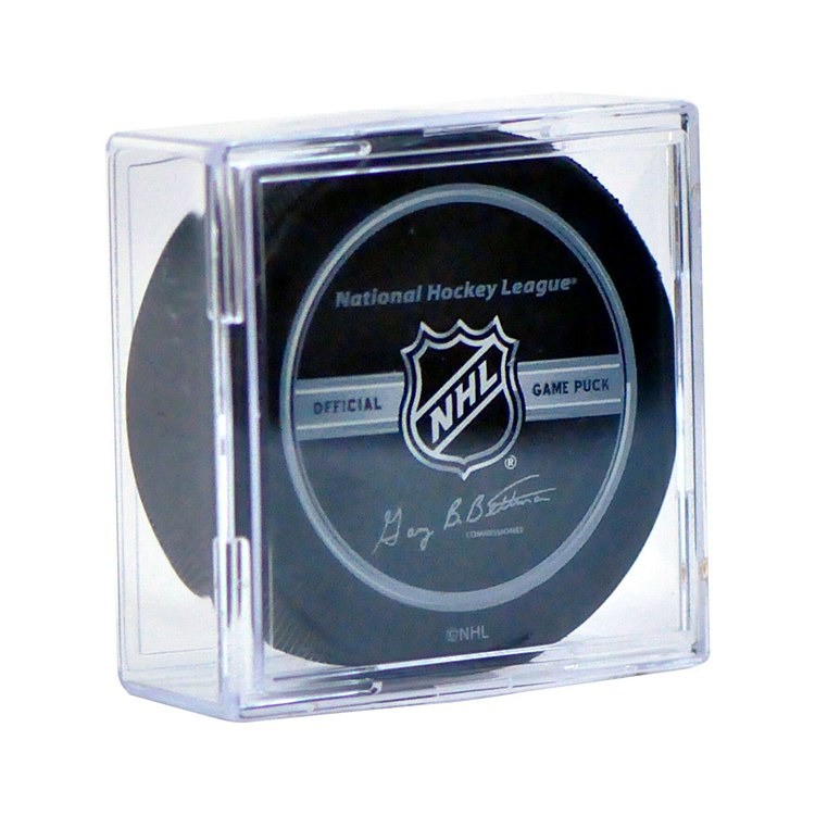 (144) NHL HOCKEY PUCK SQUARE CLEAR CUBE STACKABLE DISPLAY CASE STORAGE HOLDERS