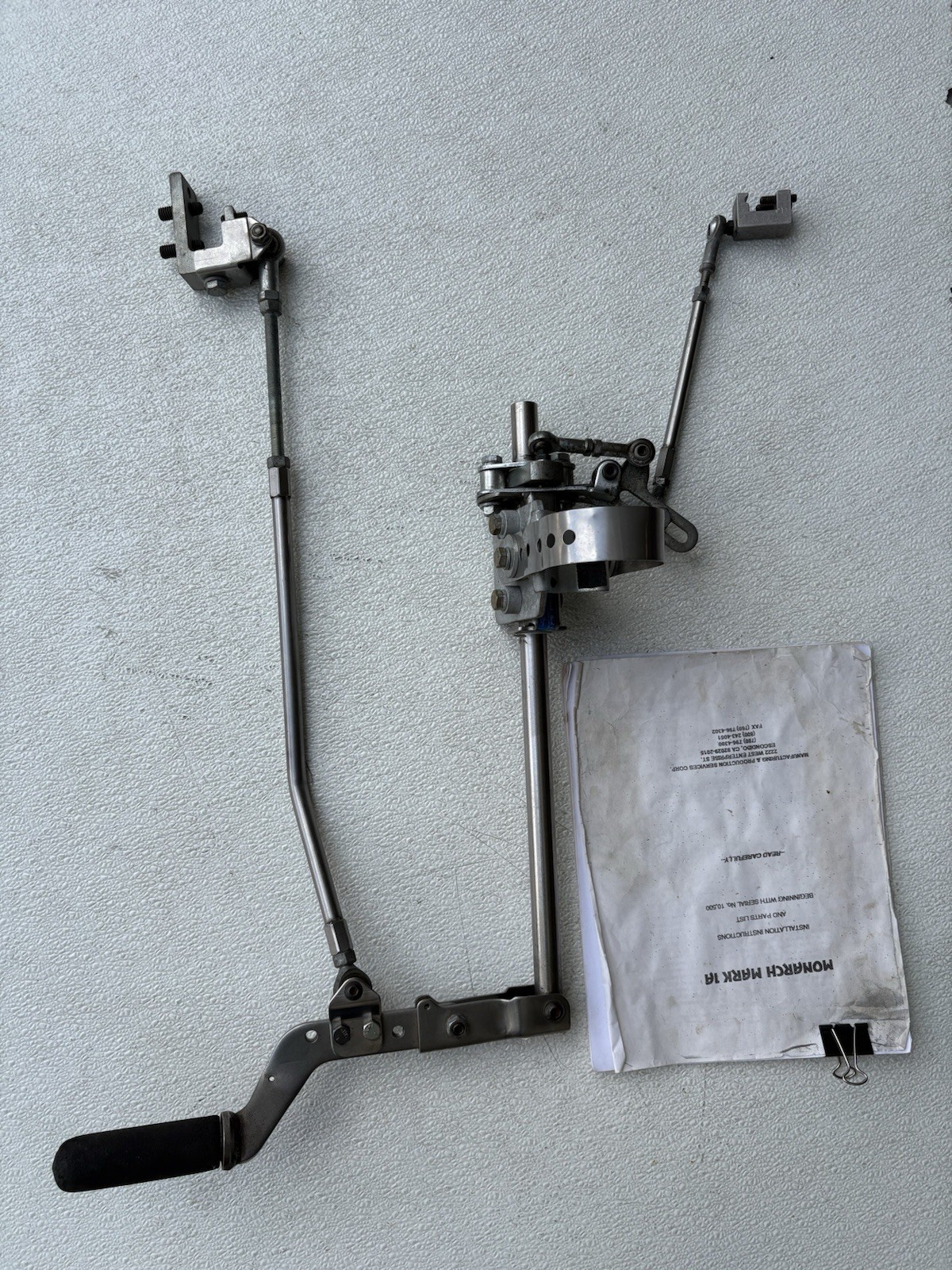 MPS handicap driver hand controls