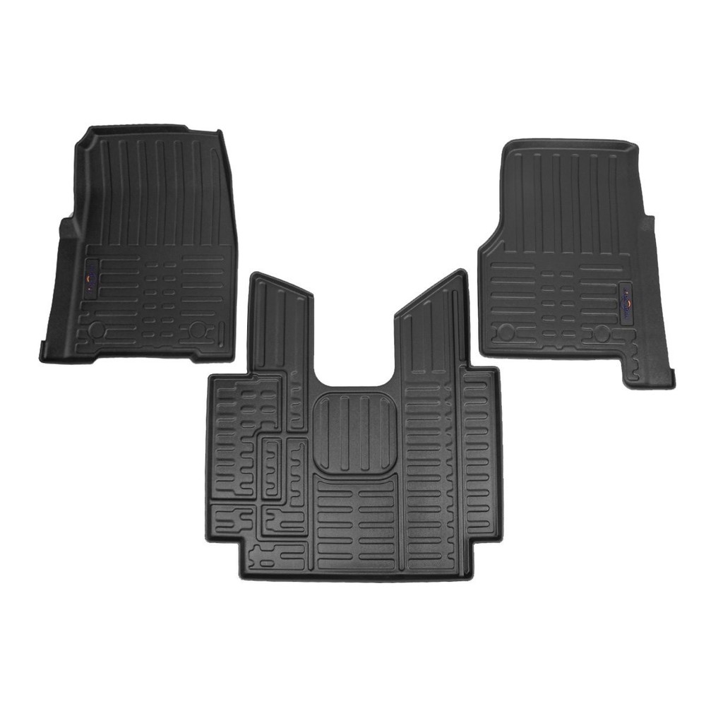 3PCS Floor Mat Floor Liners Set For Freightliner Cascadia 113 125 & Evolution